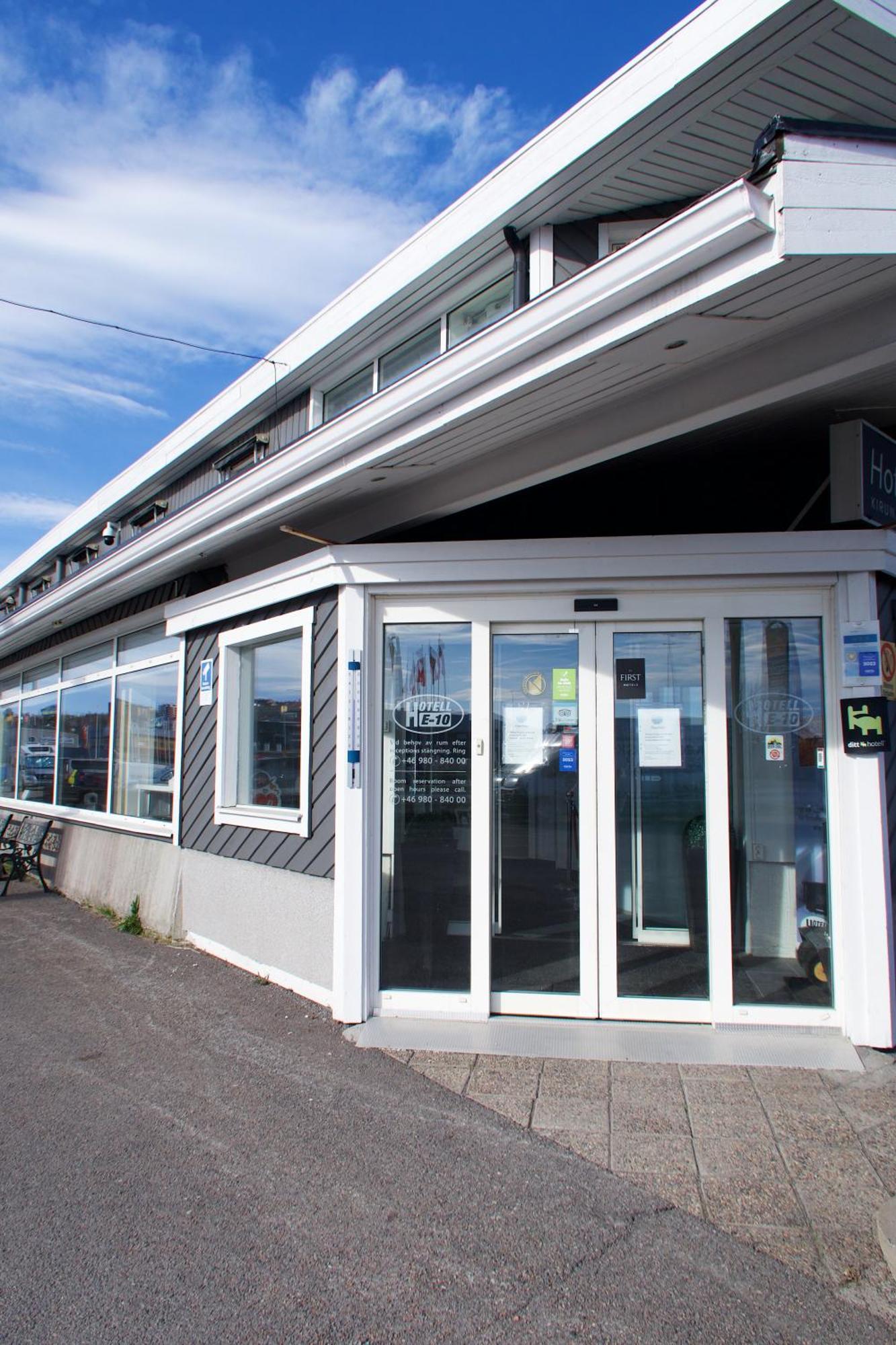 Hotel E-10 By First Kiruna Eksteriør billede